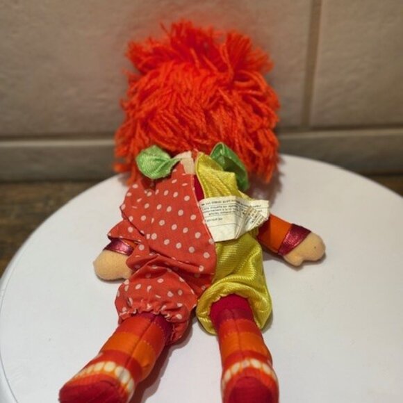Rainbow Brite Doll Vintage 1983 Large 10" Plush Hallmark Mattel Damage on feet - Picture 4 of 7